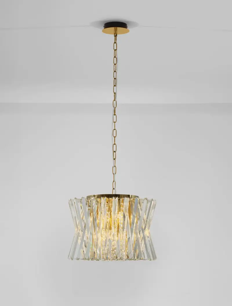 Luster krištál NOVA LUCE 9180893 8x5W E14 230V IP20